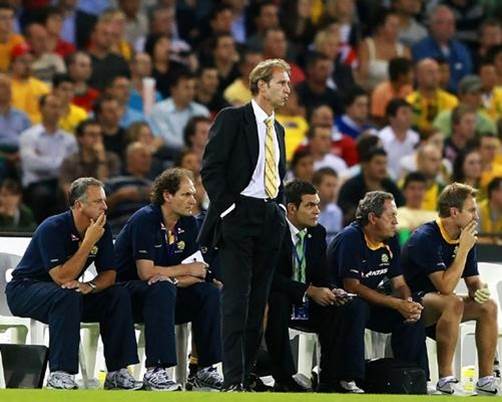 Socceroos bench