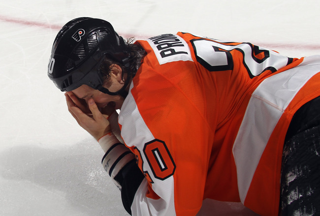 Pronger injured