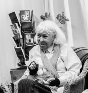 ©D. Carpenter-Latiri portrait of Nawal El-Saadawi UK 2015